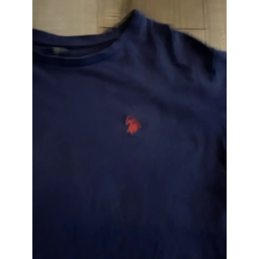 Vintage 90's Polo Ralph Lauren T-Shirt XL Navy Pony prep style summer classic